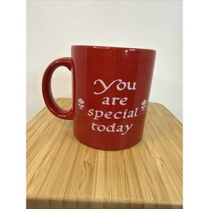 Waechtersbach Germany You Are Special Today 3 3/4" Tall Large Red Coffee Mug